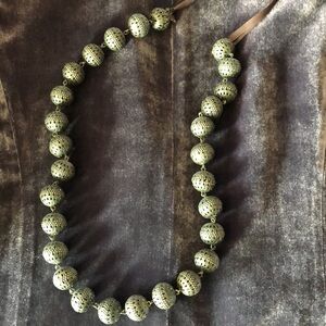 Metal Beaded Necklace